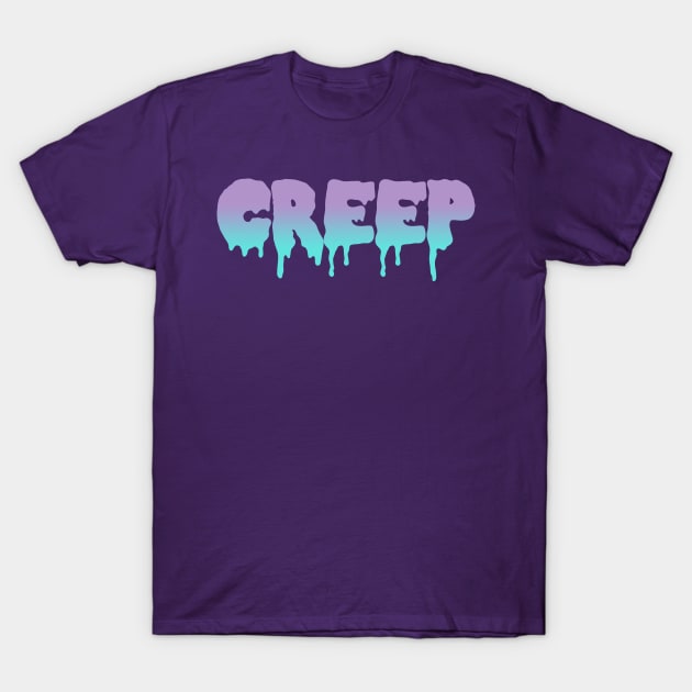 Creep Monster Pastel Goth Halloween T-Shirt by Wearing Silly